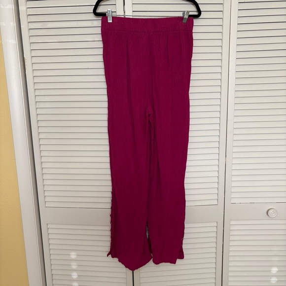 Soft Surroundings Fuchsia Pants - Picture 1 of 4